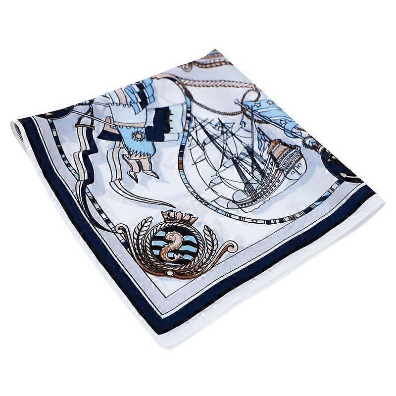 Chiffon Scarf Square Neck Scarf Handkerchief Vintage Ribbon Scarf for Ladies and Girls-01 | Fruugo SG
