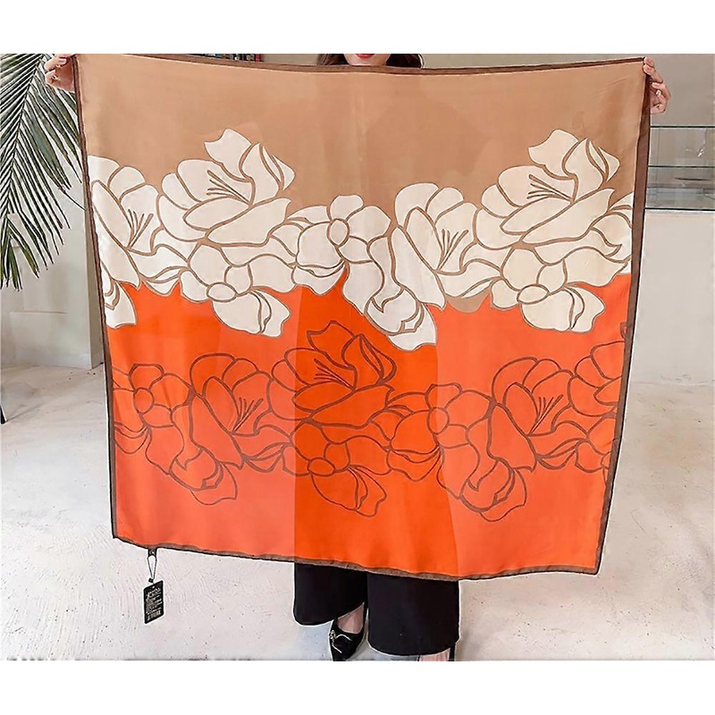 Elegant and versatile printed silk scarf – Color n2 | Fruugo SG