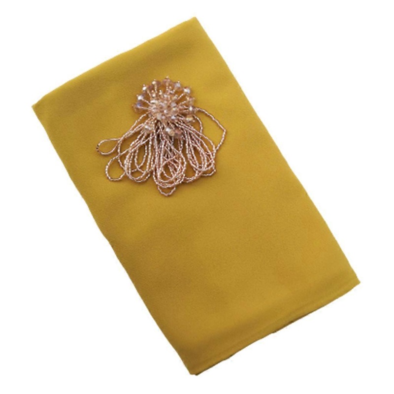 Exquisite Long Chiffon Scarf Muslim Islamic Scarf Scarves Rectangle Chiffon Shawl Women Wrap Scarves Party Decorations  Yellow | Fruugo SG