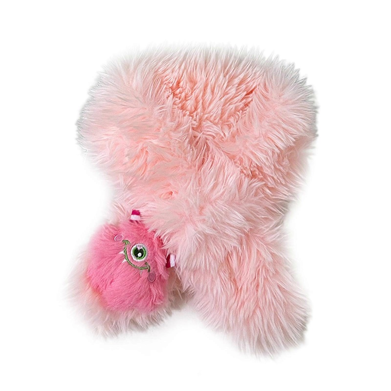 Neckerchief Winter Scarves for Kids Boy Girl Toddlers Infant Cartoon Plush Monsters Scarf Thicken Neck Cover Warm Scarf  Pink | Fruugo SG