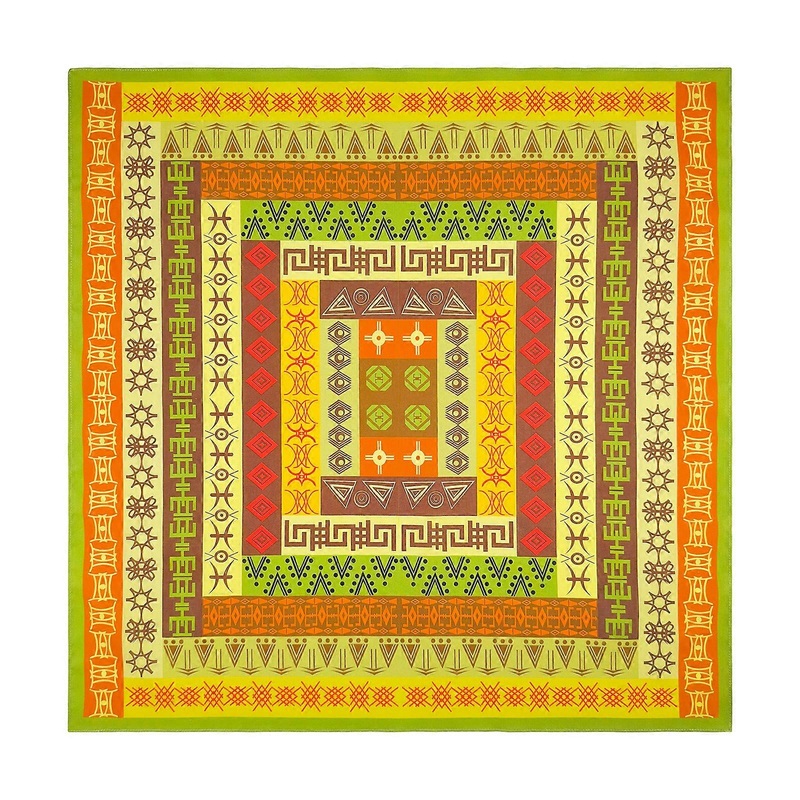 Unisex Turban Head Scarf Headwear Square Hair Scarves for Camping Cycling Exquisite Geometrical Pattern Hair Cover Wrap | Fruugo SG