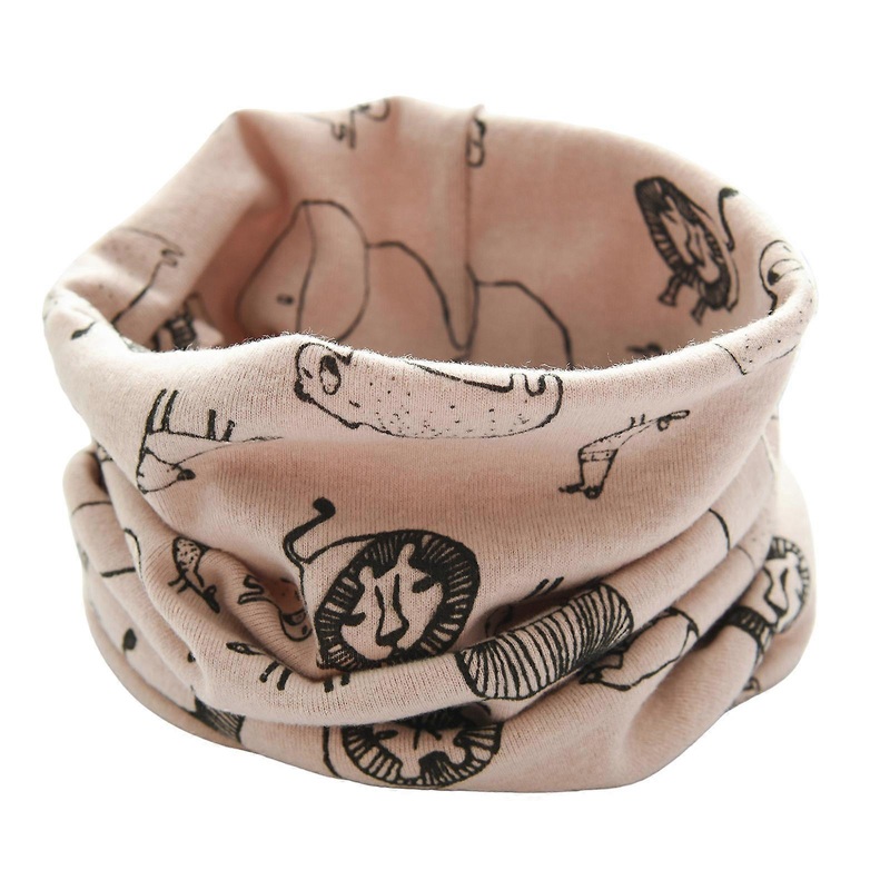 Warm Cotton Neck Gaiters Child Cotton Neck Wrap Printed Pattern Neck Cover for School Travel  Beige Zootopia | Fruugo SG