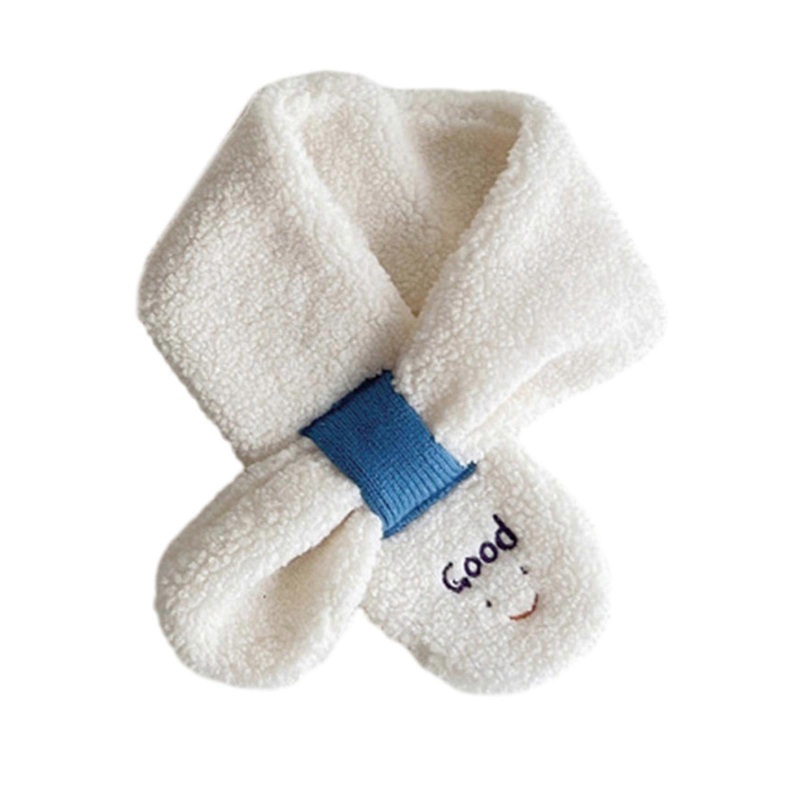 Warm & Soft Baby Gloves Scarf Warm Winter Mittens Scarf set Smile Pattern Lamb Wool Gloves Scarf Warmth set Kid Gift  white scarf | Fruugo SG