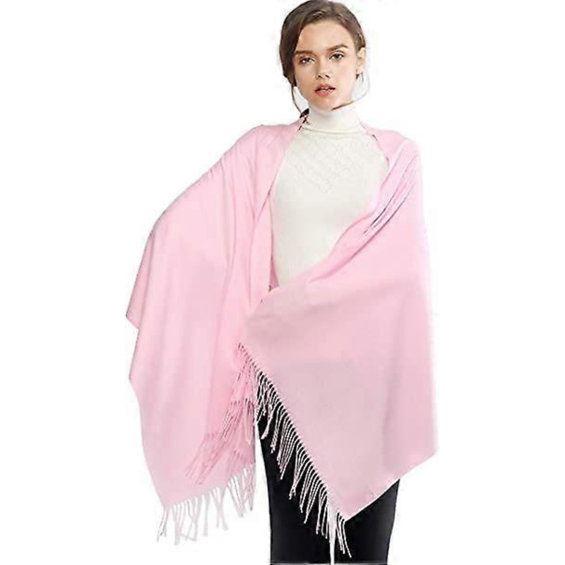 Winter Tartan Scarf – Women Long  Scarves Warm Wool British Style Spinning Tassel Shawl Stole For Women Ladies,Light Pink | Fruugo SG