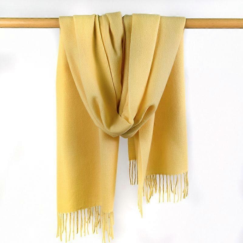 Winter Tartan Scarf – Women Long  Scarves Warm Wool British Style Spinning Tassel Shawl Stole For Women Ladies,Yellow | Fruugo SG