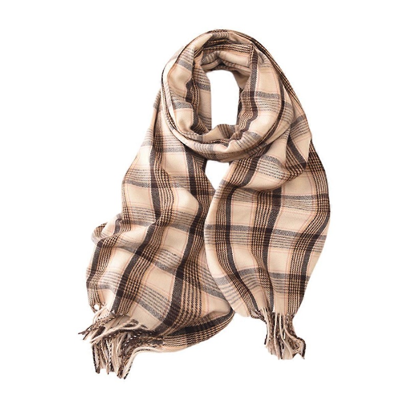 Women’s Plaid Winter Scarf, Oversized, Tartan Shawl, Cashmere Feel | Fruugo SG