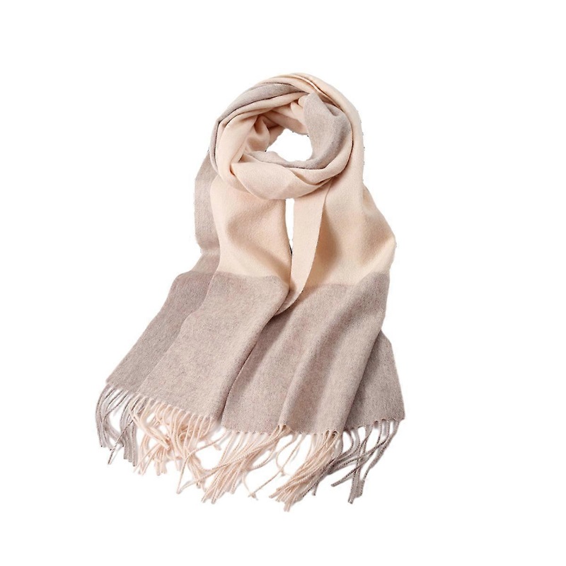 Wool scarf, winter style plaid and solid colors | Fruugo SG