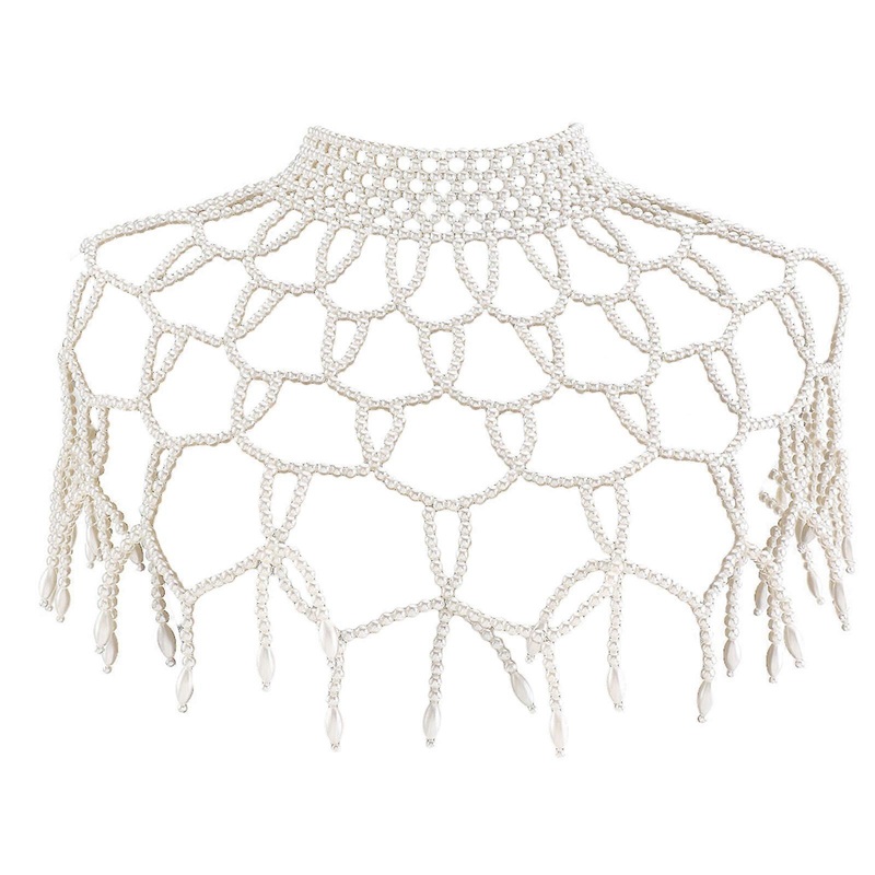 Body Chain Necklaces with White Pearl Decors Prom Party Night Club Body Shinning Waist Jewelry for Woman Hot Girls  White | Fruugo SG