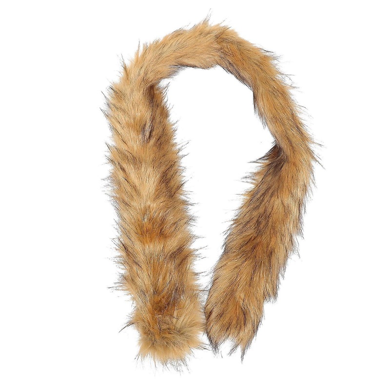 Furry Scarf Faux Neckerchief All-Match Style Daily Life Casual Outings Office Travel Winter 1Pack | Fruugo SG