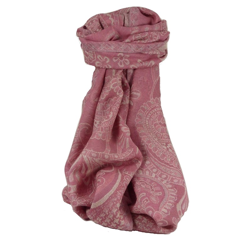 Muffler Scarf 1703 in Fine Pashmina Wool Heritage Range by Pashmina & Silk | Fruugo SG