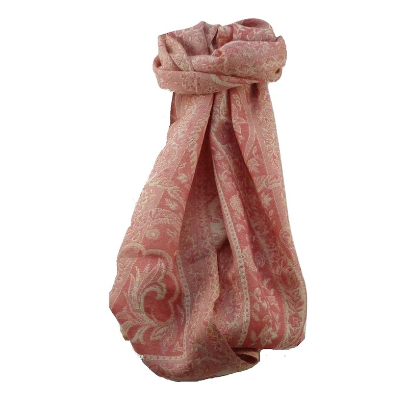 Muffler Scarf 5863 in Fine Pashmina Wool Heritage Range by Pashmina & Silk | Fruugo SG