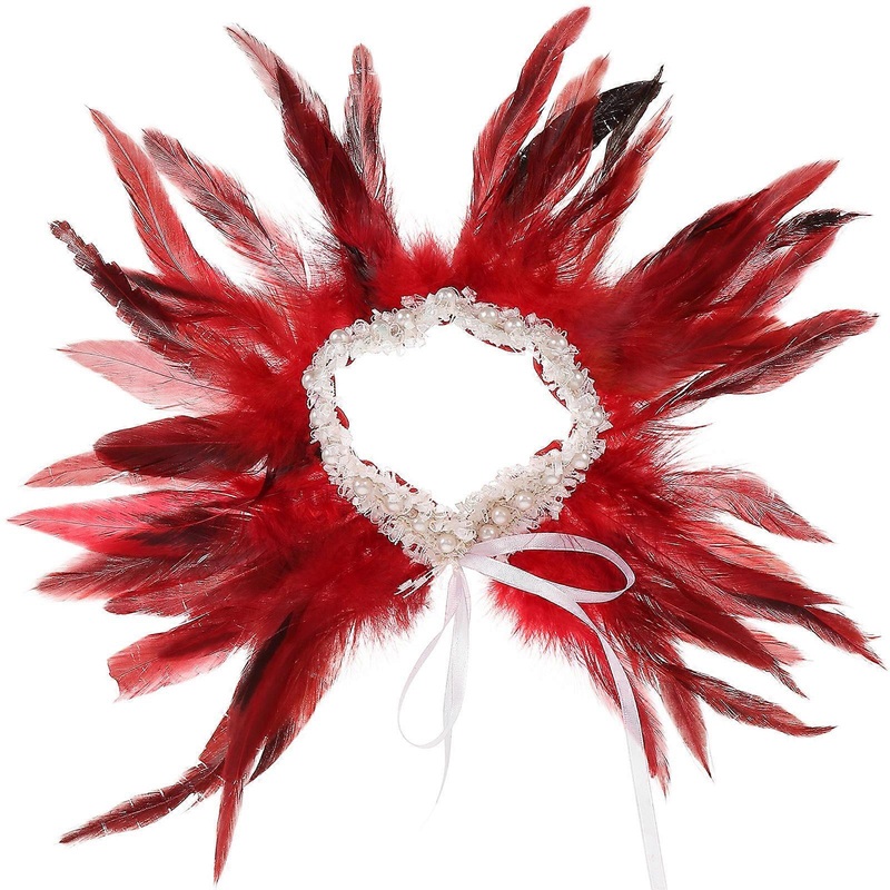 Short Scarf For Women Collar Necklace Suitable For Stage Performance 30x16cm 1Pcs | Fruugo SG