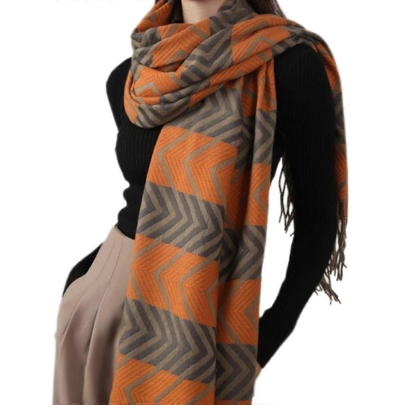 Womens Cashmere Feel Scarf Winter Large Warm Scarves Wrap Shawl | Fruugo SG