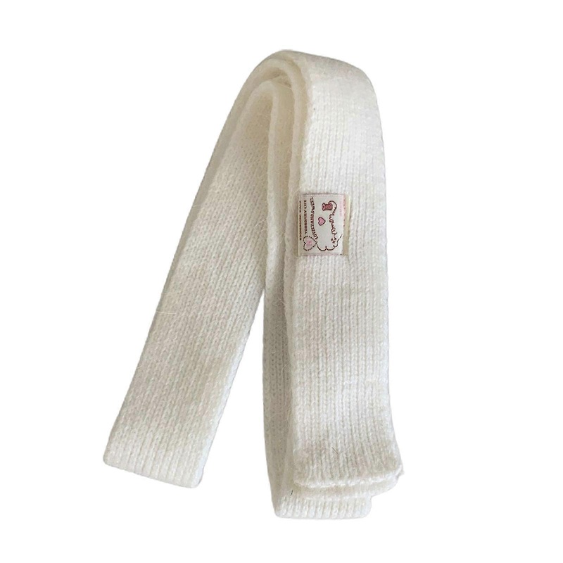 1pack Thickened Scarves Boys and Girls Neckerchief British Unisex Scarves for Modern Youth Women’s Attires  White | Fruugo SG