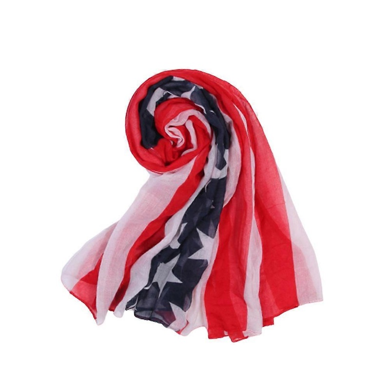 American Flag Wrap Multi Colored Oversized Scarf Accessory For Clothing Everyday Use 180x90cm Dress Up 1Set | Fruugo SG