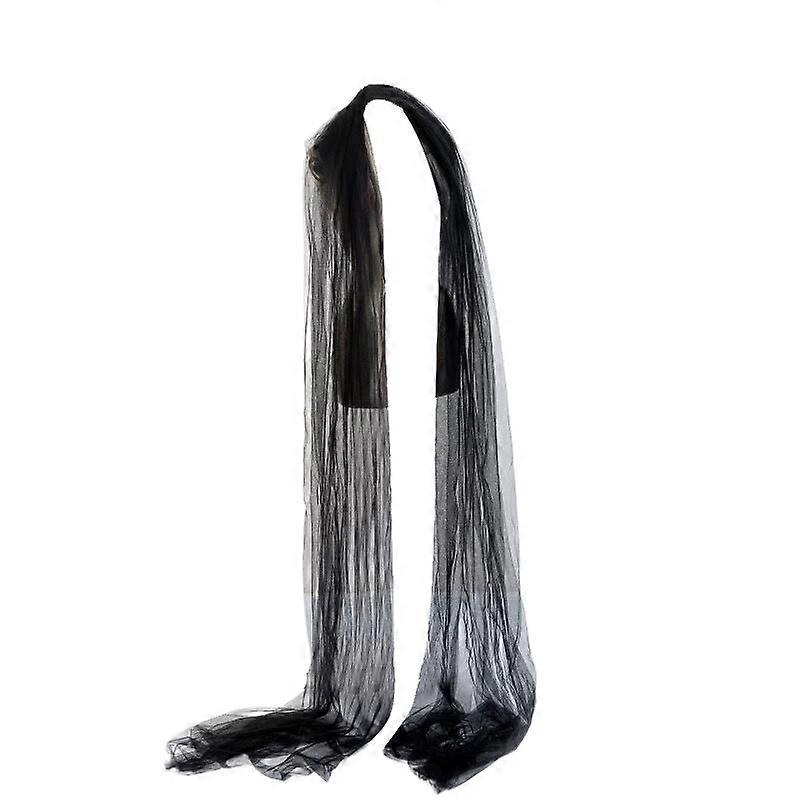 Beach Wedding Bridal Scarf Backless Bridal Scarf Exquisites Long Train Scarf for Bridal and Gala Event  Black | Fruugo SG