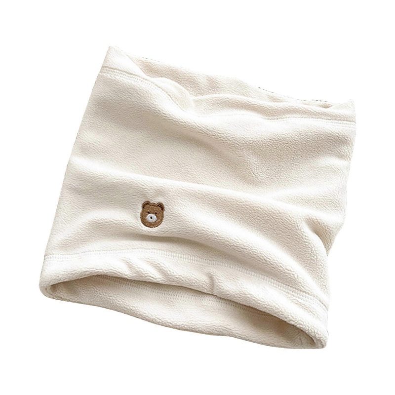 Bear Print Fleece Scarf Bear Print for Babies & Toddlers Soft & Warm Neck Warmer Stylish Fleece Neck Scarf for Infants  Beige | Fruugo SG