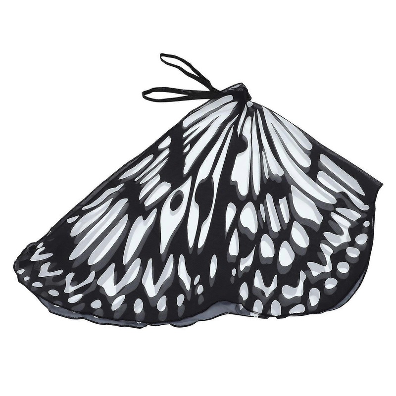 Halloween Children Butterfly Cloak Costume Kids Activities Black 1Set | Fruugo SG