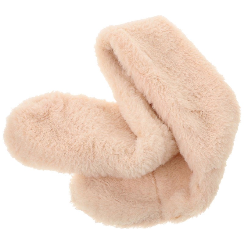 Kids Neck Warmer Scarf Winter Warmth For Christmas Children Beige 1Set | Fruugo SG