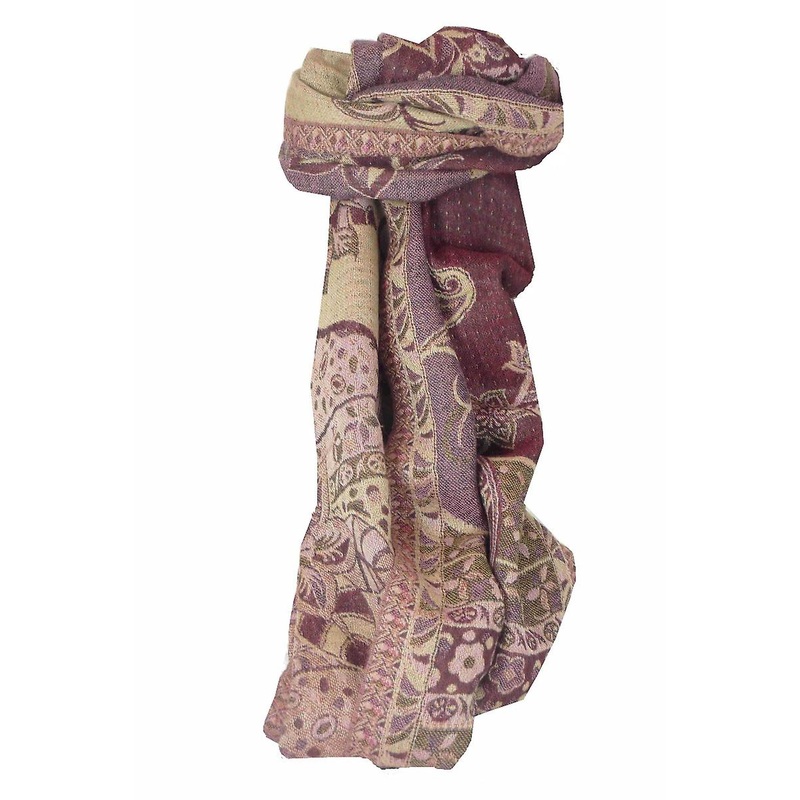 Mens Muffler Scarf 1869 Fine Pashmina Wool by Pashmina & Silk | Fruugo SG