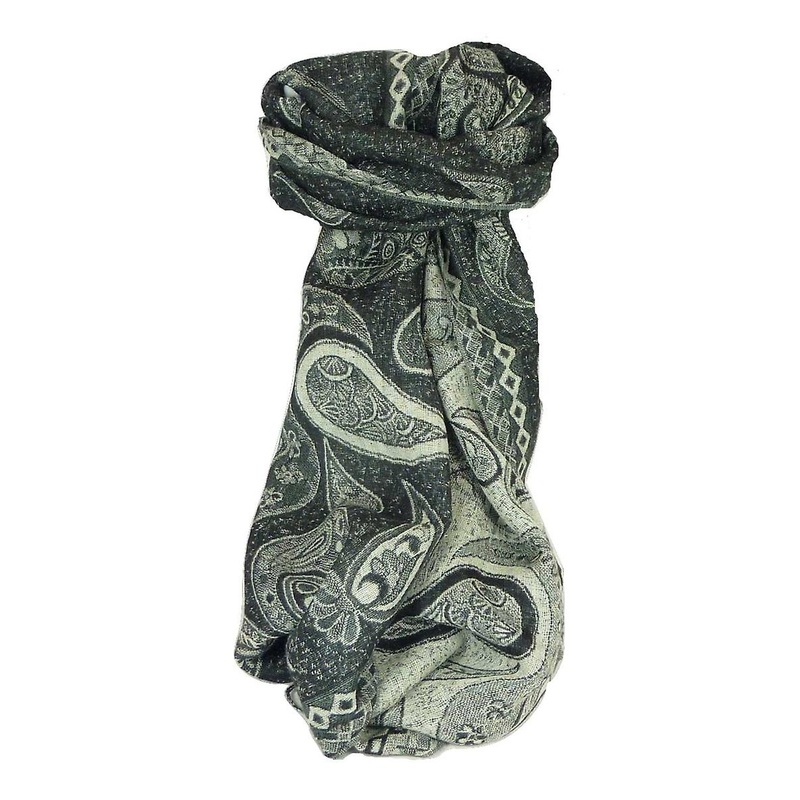 Mens Muffler Scarf 9309 Fine Pashmina Wool by Pashmina & Silk | Fruugo SG