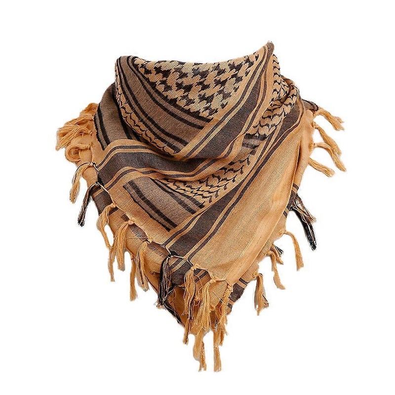 Square Scarf Cotton Neck Warmth Wrap for Outdoor Unisex Mud Color 110x110x0.5cm 1Pcs | Fruugo SG