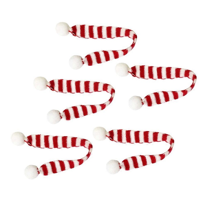 Tiny Scarves For Crafts Ladies Scarf Boho Style Knitting Warmth Children Adults 5Pack | Fruugo SG