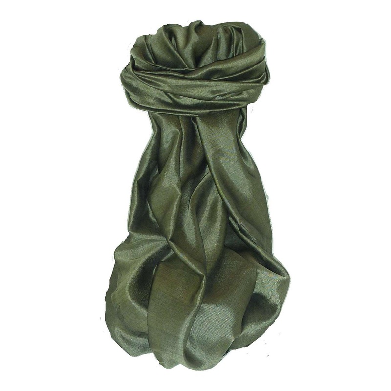 Varanasi Silk Long Scarf Heritage Range Aziz 8 by Pashmina & Silk | Fruugo SG
