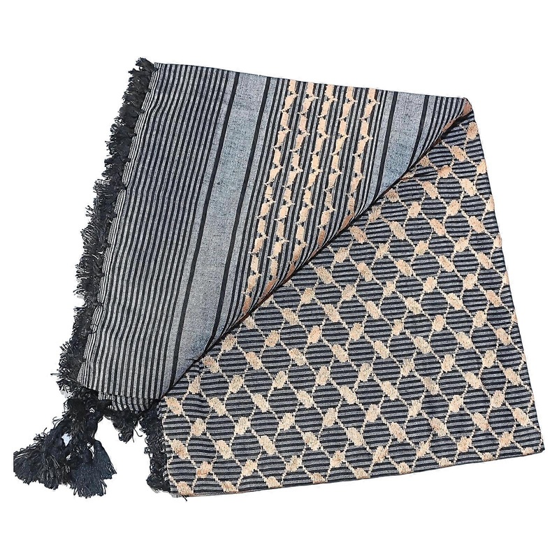 Arab Desert Scarf, Tasseled, Soft and Comfortable, Suitable for Hiking, Camping, and Cycling Multipurpose Scarf Shawl  Beige | Fruugo SG