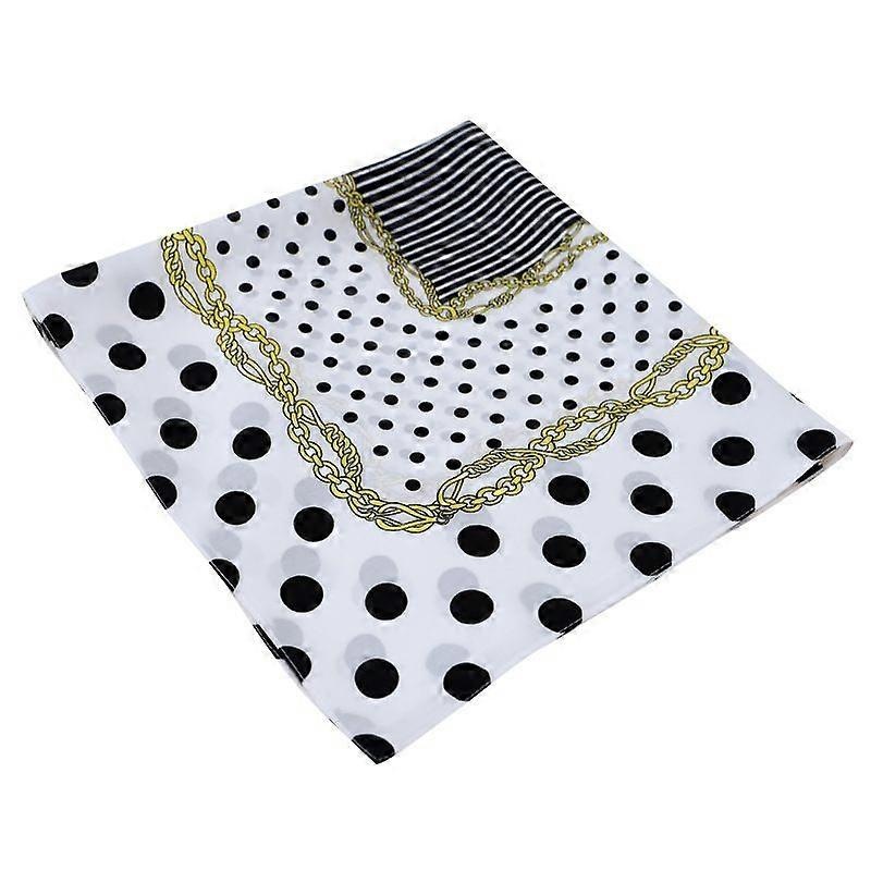 Chiffon Scarf Square Neck Scarf Handkerchief Vintage Ribbon Scarf for Ladies and Girls-06 | Fruugo SG