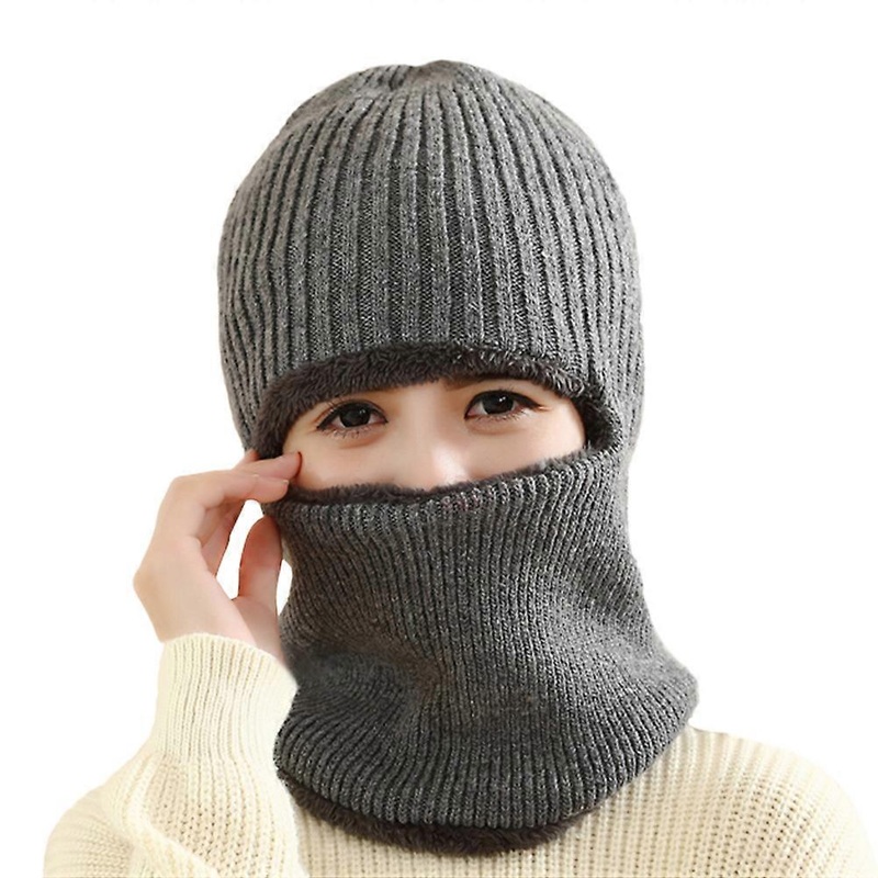 Face Mask Cycling Neck Warmer For Women Outdoor Sports Cold Protection Grey 1Pcs | Fruugo SG
