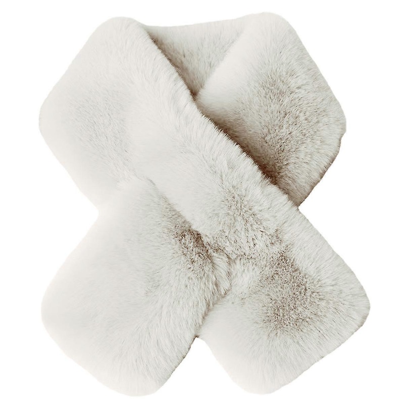 Faux Fur Scarf, shawls, winter comfort | Fruugo SG