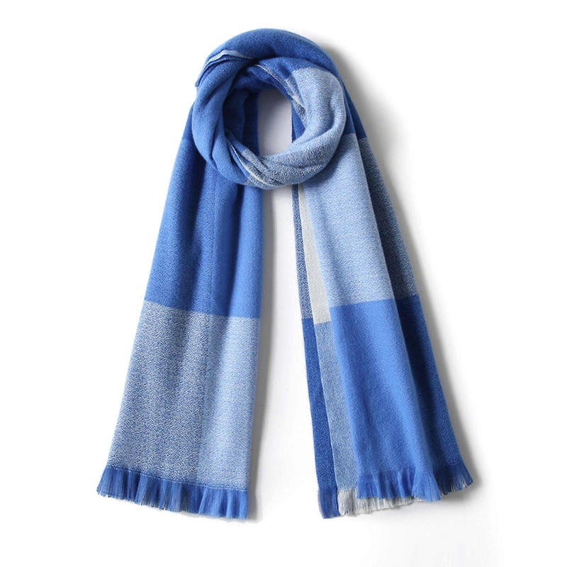 Scarf for Women Plaid Scarves Winter Warm Pashmina Tartan Scarves | Fruugo SG