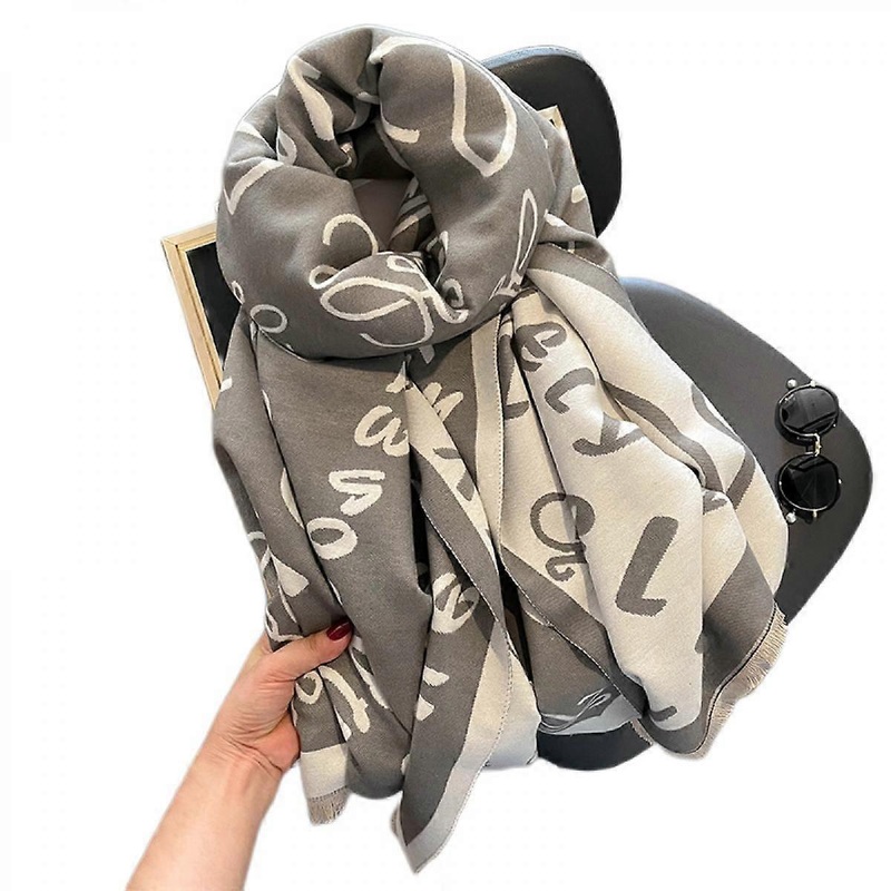 Sorority Gifts Womens Scarf Shawls And Wraps For Winter Warm Long Large Scarves Gift IdeaGrey | Fruugo SG