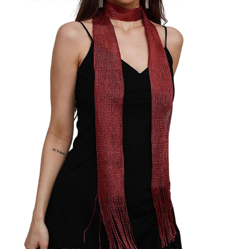 Woman Lace Tassels Scarf for Proms Party Church Masquerades Travel Hollow out Thin Scarf with Tassels Wedding Scarf  Burgundy | Fruugo SG