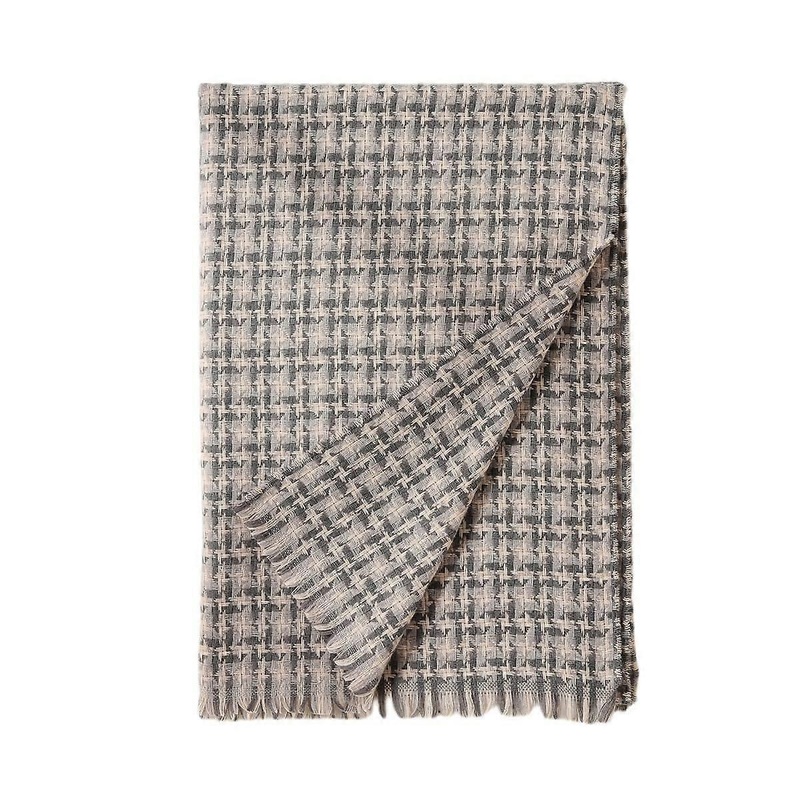 Women’  Wool Scarf – Winter Warm Checked Scarves for Women, Large Soft Thick Shawls and Wraps2# | Fruugo SG