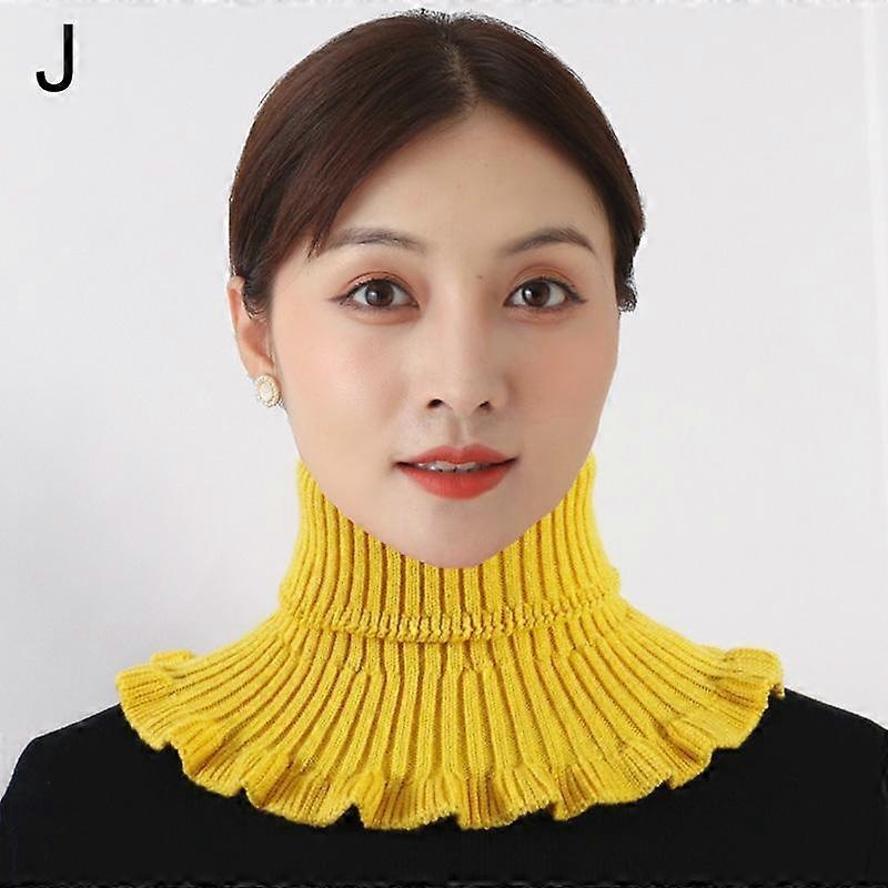 1pc Collar Accessories Knitted Fake Neck Covers Women Detachable Autumn Winter Warmer Scarf | Fruugo SG