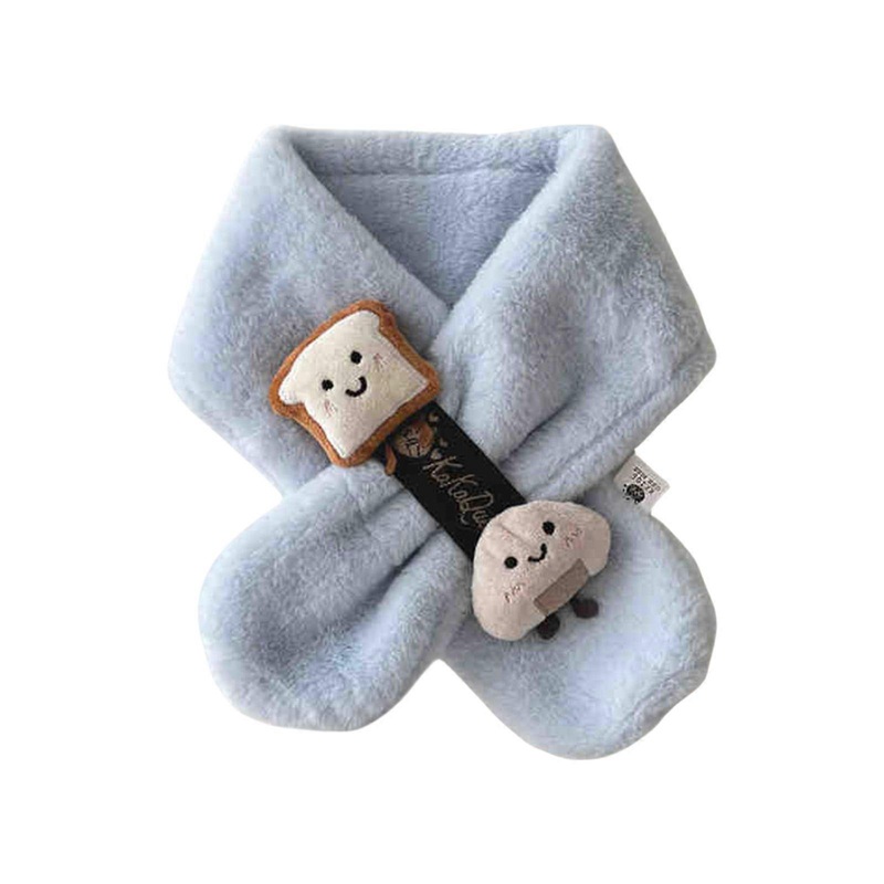 Children Plush Scarf Crossing Styles Kids Scarf Warm Baby Neck Wrap Stylish Scarf for School Travel & Outdoor Fun Ages 3-10 | Fruugo SG