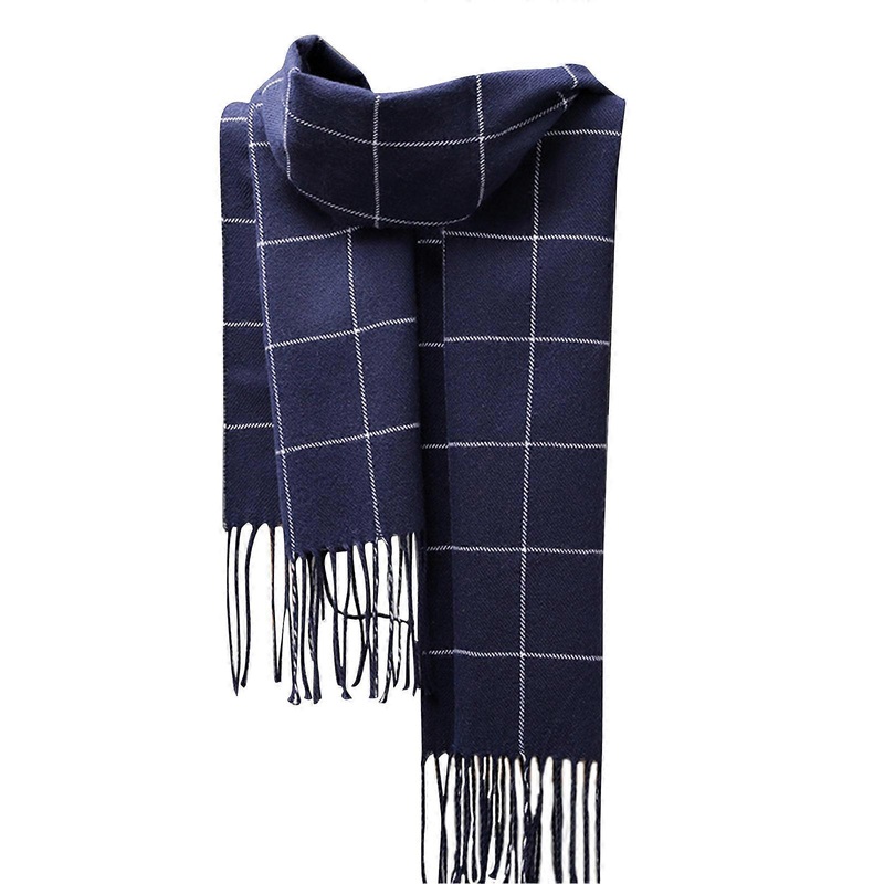Fashion Fringed Check Scarf Male Warm Scarf Female Winter Scarf Pilling Resistant Girls Boy Cold Weather Neck Wrap Scarf  6 | Fruugo SG