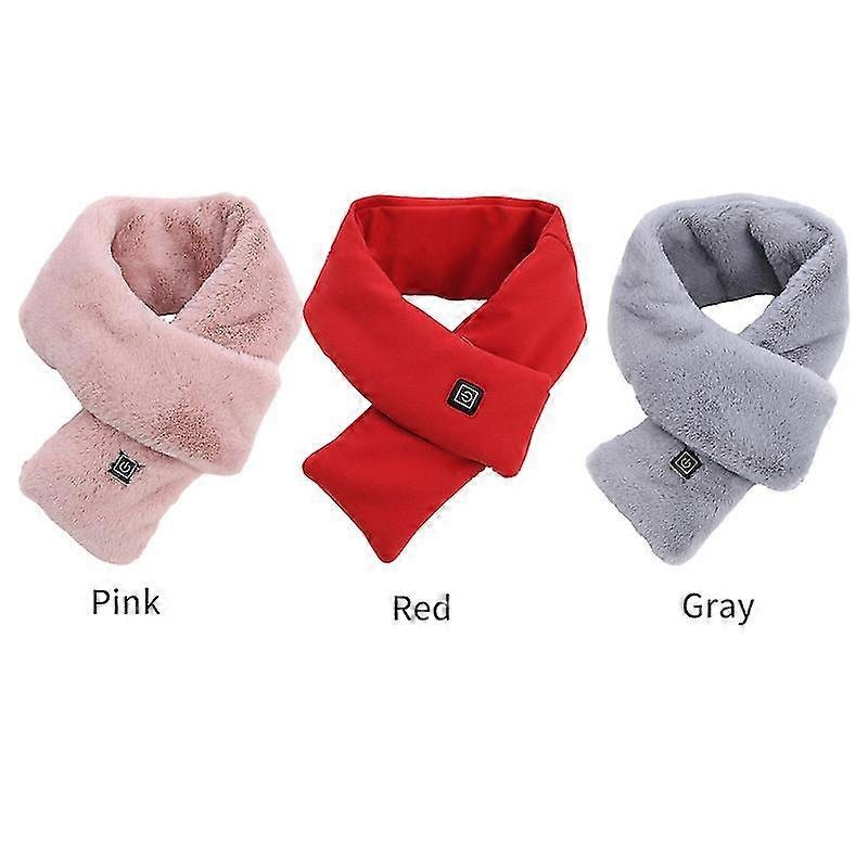 Men Women Heated Scarf With 3 Level Winter Heated Soft Plush Scarf Usb Electric Warm Scarf Wrap For Outdoor Running Cycling Biking Driving Christmas V | Fruugo SG