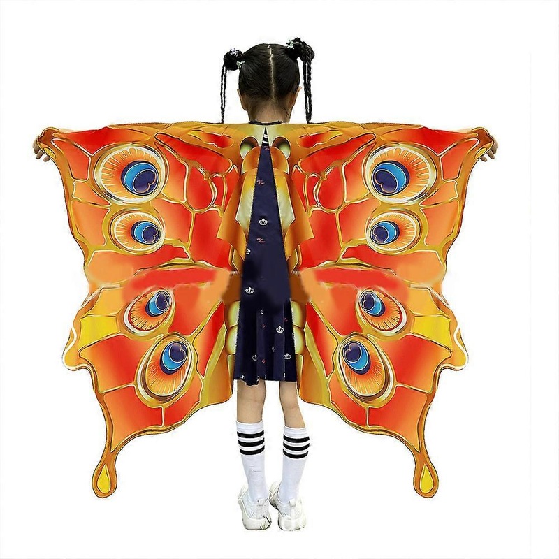 Princess Cape Halloween Cosplay Costume Cloak for Kids Butterfly Wing Girls Cosplay Costume Halloween Party Cloak  9 | Fruugo SG