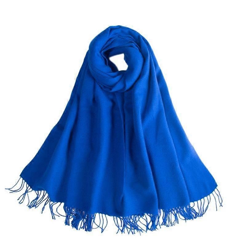 Winter Tartan Scarf – Women Long  Scarves Warm Wool British Style Spinning Tassel Shawl Stole For Women Ladies,Blue | Fruugo SG