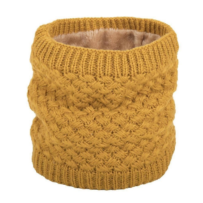 Women Man Fashion Soft Thermal Woolen Yarn Collar Winter Circle Neck Scarf | Fruugo SG
