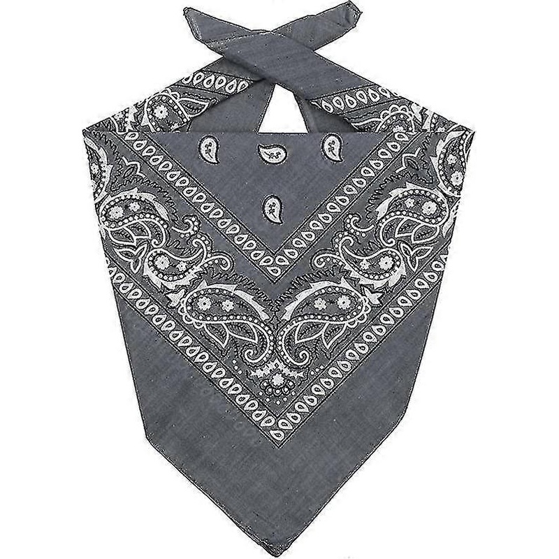 Cotton Bandana Multifunction Paisley Headbands Cowboy Bandana Handkerchiefs,55 By 55 Cm | Fruugo SG