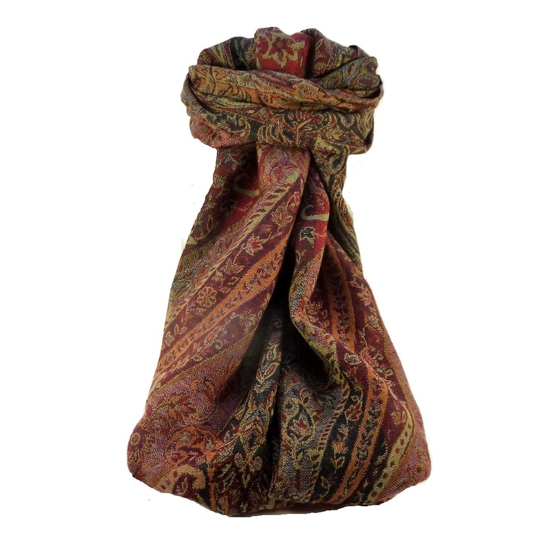 Mens Muffler Scarf 5899 Fine Pashmina Wool by Pashmina & Silk | Fruugo SG