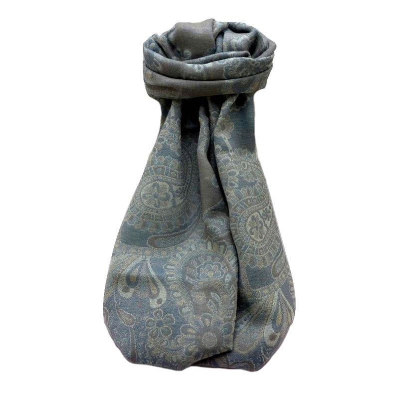 Mens Muffler Scarf 9989 Fine Pashmina Wool by Pashmina & Silk | Fruugo SG