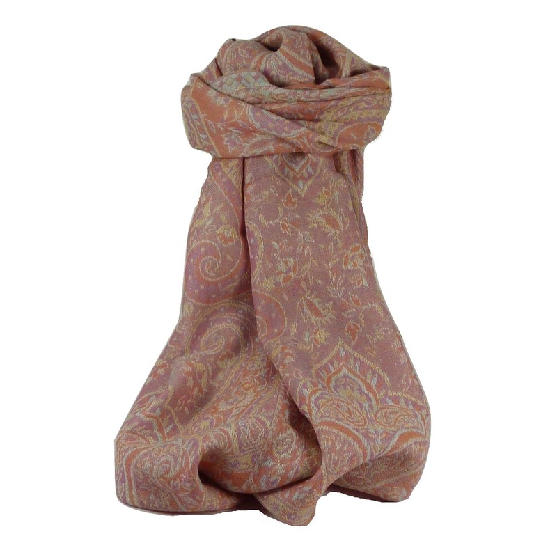 Muffler Scarf 3073 in Fine Pashmina Wool Heritage Range by Pashmina & Silk | Fruugo SG