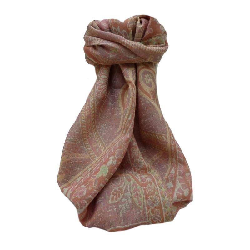 Muffler Scarf 3509 in Fine Pashmina Wool Heritage Range by Pashmina & Silk | Fruugo SG