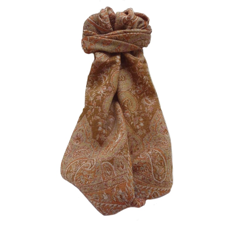 Muffler Scarf 4629 in Fine Pashmina Wool Heritage Range by Pashmina & Silk | Fruugo SG