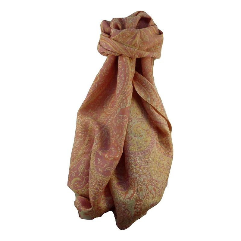 Muffler Scarf 6303 in Fine Pashmina Wool Heritage Range by Pashmina & Silk | Fruugo SG